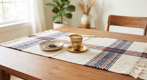 Woven Cane Coaster Set of Four